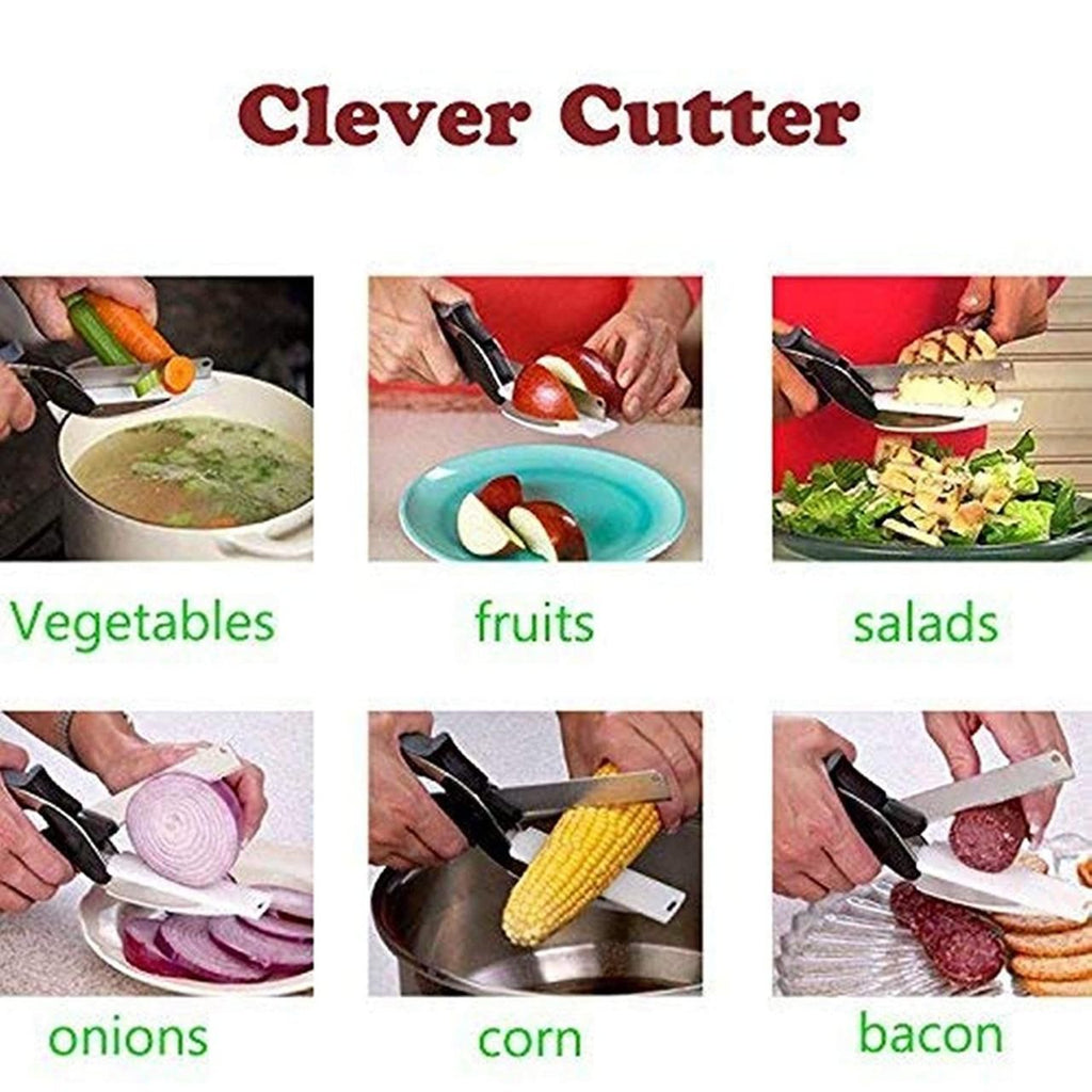 2 in 1 Kitchen Knife / Cleaver Cutters