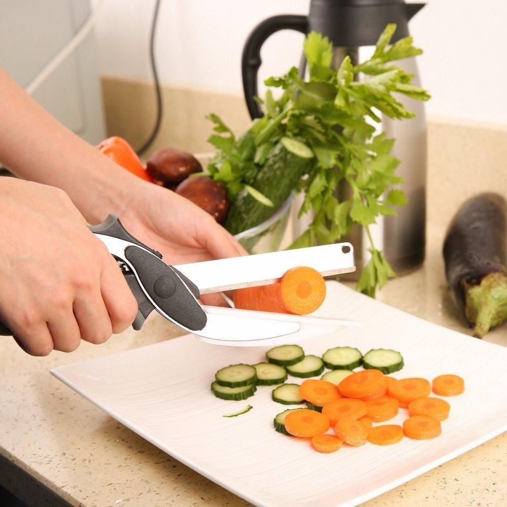 2 in 1 Kitchen Knife / Cleaver Cutters